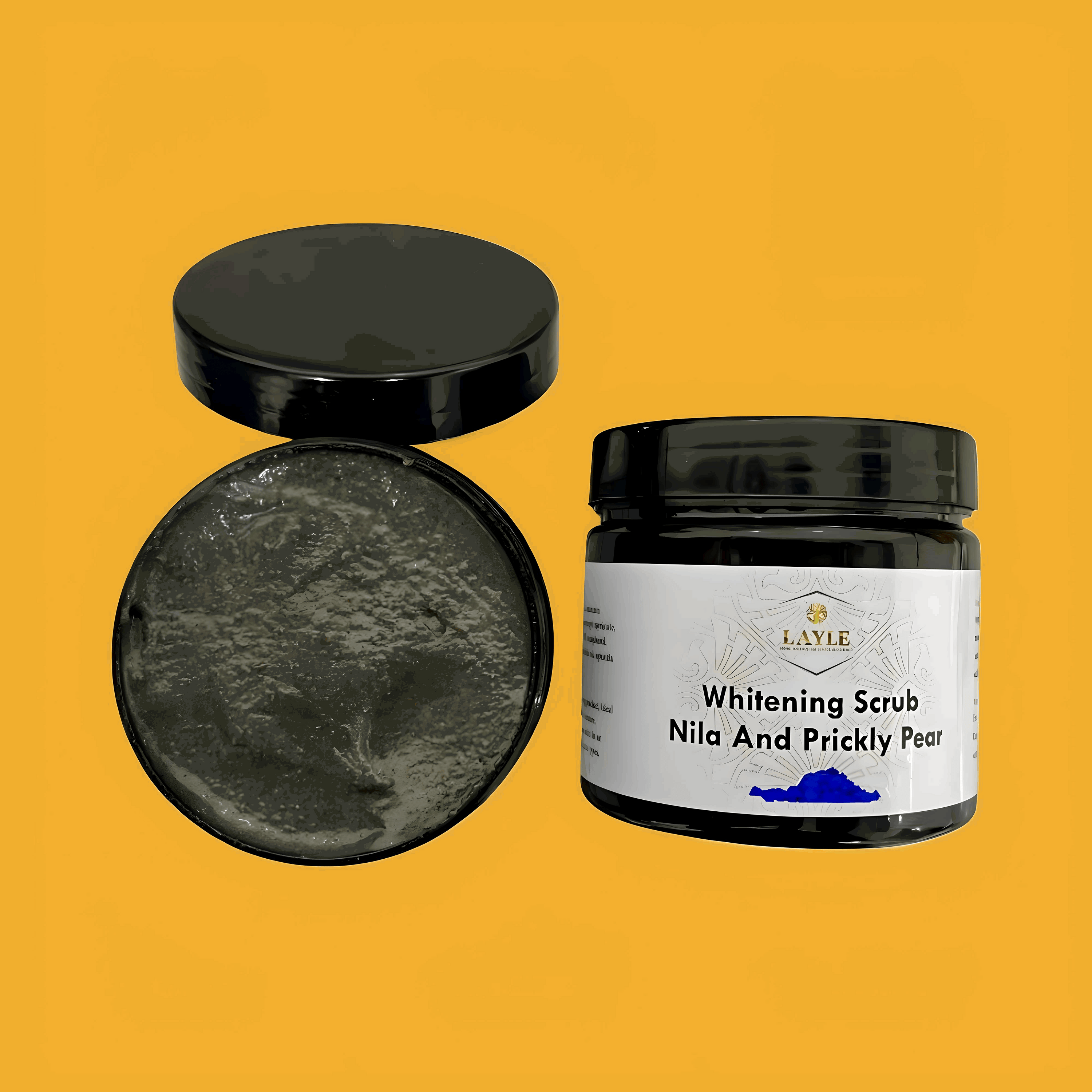 Nila and prickly pear scrub