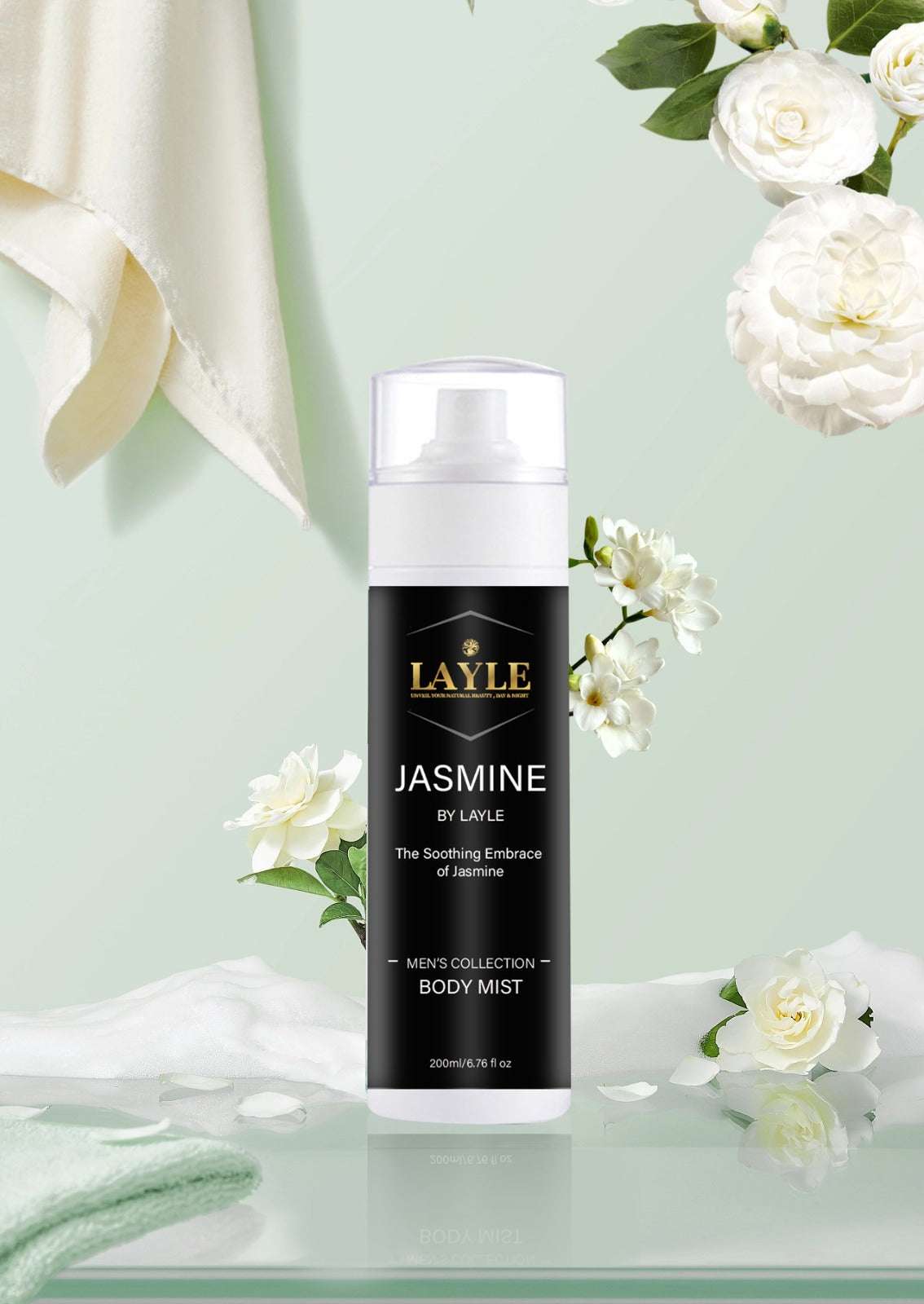 Refreshing Men’s Body Mist – A Touch of Jasmine Freshness 🌿✨