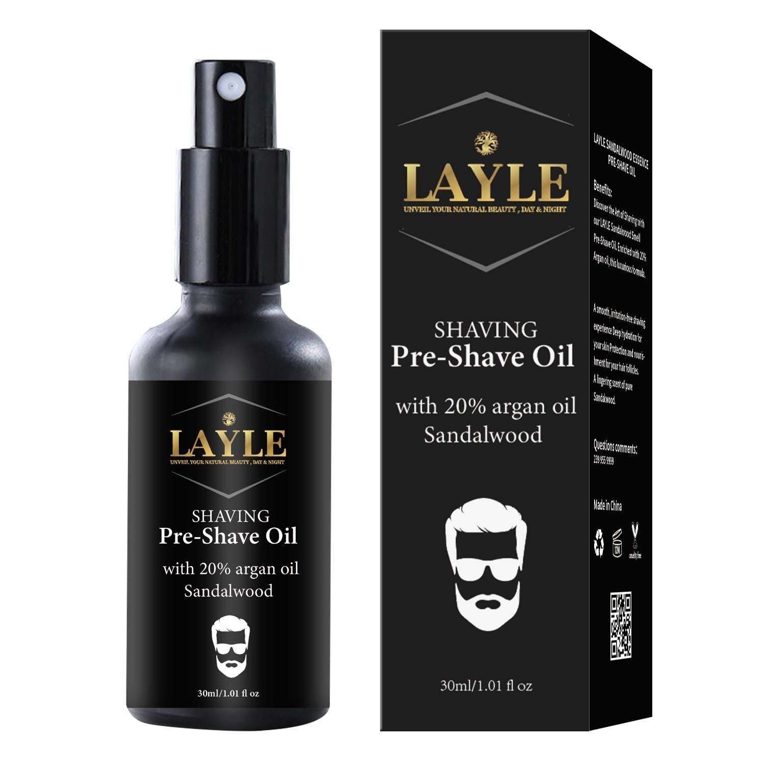 Men’s Pre-Shave Oil – Smooth, Nourished & Razor-Ready ✨🪒